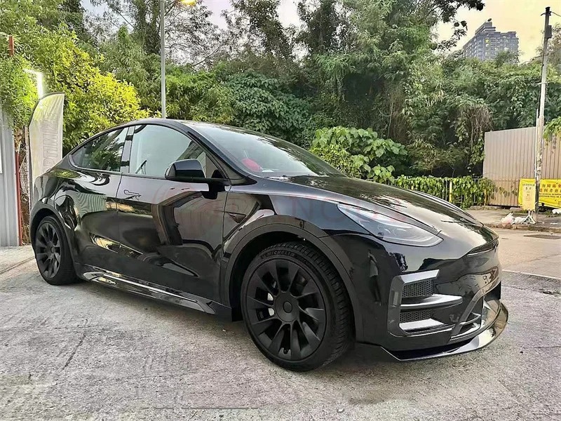 Good Fitment Carbon Fiber Body Kit for Model Y Carbon Fiber Front Lip and Rear Diffuser for Model Y Bodykit